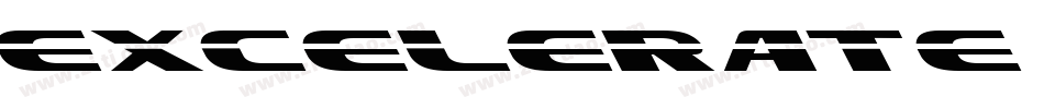 Excelerate outline字体转换